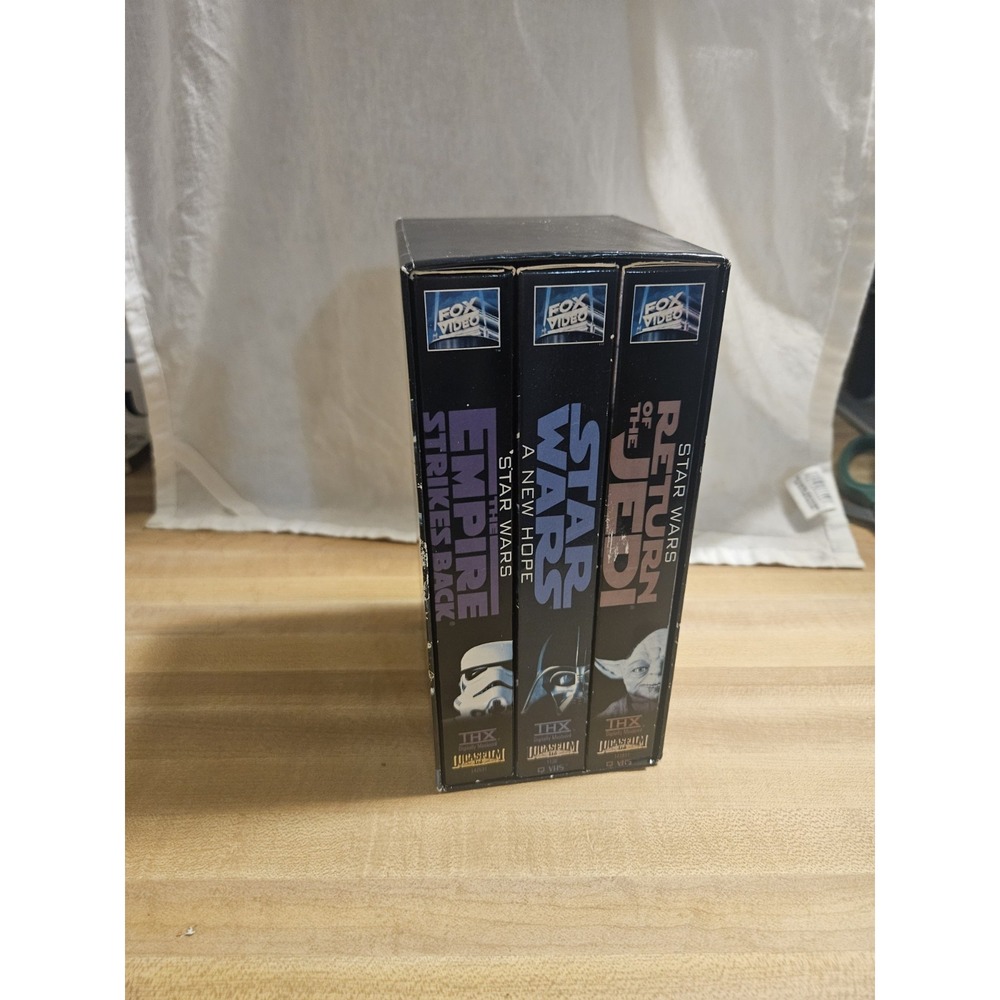 VHS STAR WARS TRILOGY Special Edition 1997 Box Set Century‎ Fox
